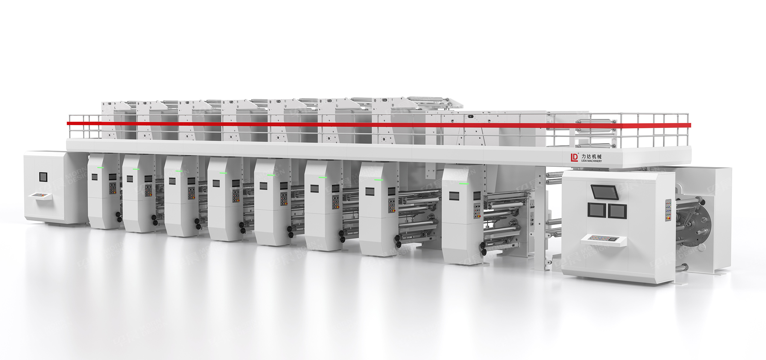 力達(dá),凹版印刷機(jī)械,三維渲染制作,凹版印刷機(jī)三維渲染圖，工業(yè)三維渲染服務(wù)