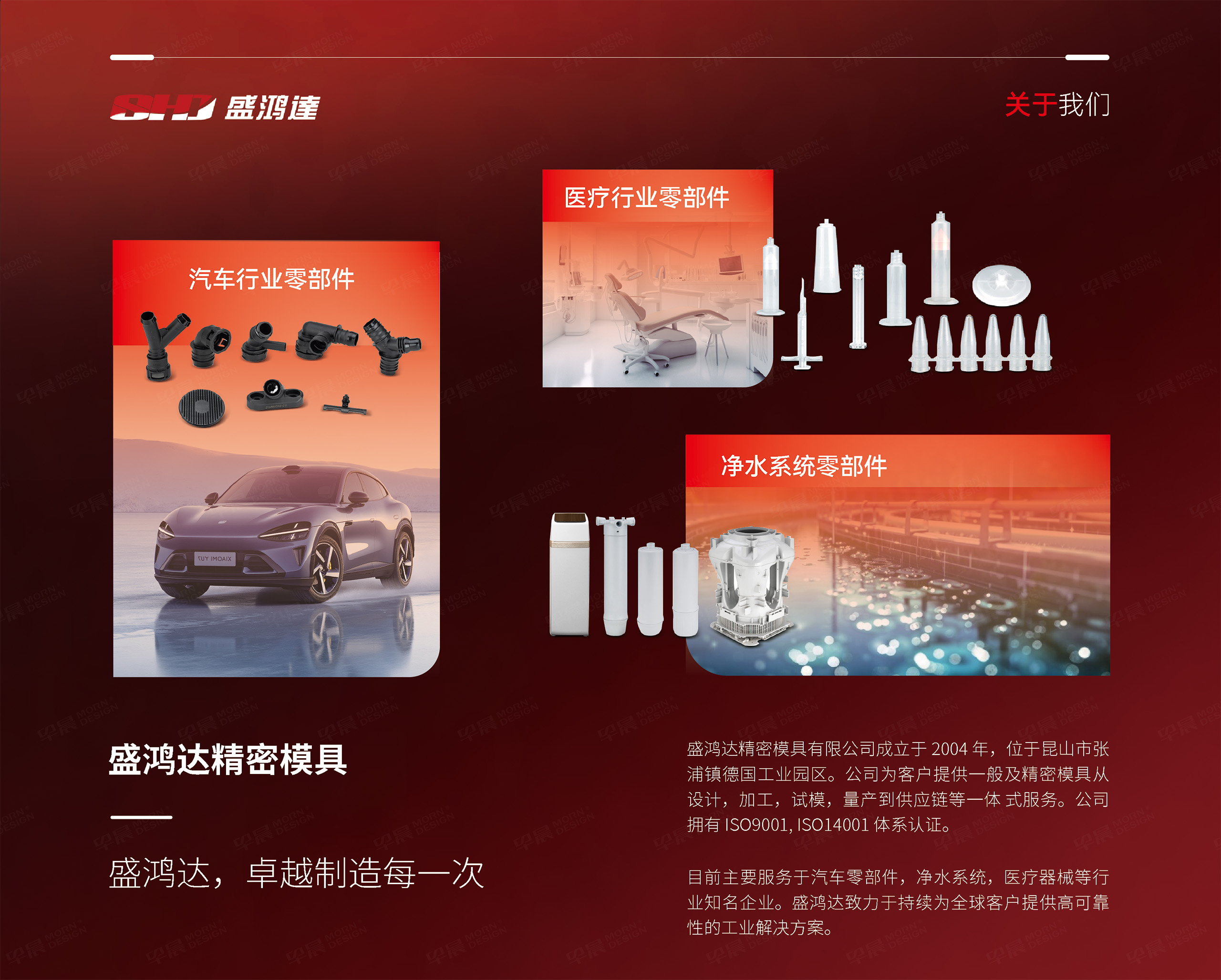 官網設計,企業官網設計,品牌官網設計,昆山,盛鴻達,精密模具,官網設計制作,公司