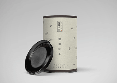 大熊紅茶罐包裝設計[手拎袋包裝制作]